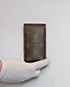 Louis Vuitton Cigarette Case. Canvas, back view